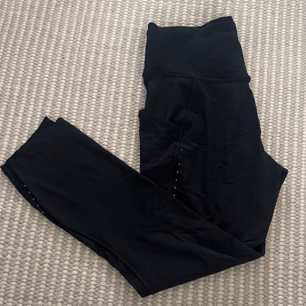 lululemon athletica cropped Black Leggings